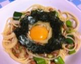 超お手軽！和風納豆パスタ作り方4写真