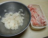 【農家のレシピ】豚肉のみぞれ鍋作り方1写真