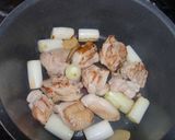 鶏肉と里芋のうま煮作り方3写真