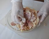 パンの耳で口溶け最高ハンバーグ作り方3写真