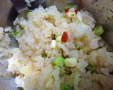 チーズとくるみの焼きいなり　青じそ風味作り方3写真