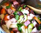 大豆とたっぷり野菜のトマト煮込み作り方2写真
