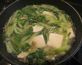 豆腐とチンゲン菜の炒め煮★作り方5写真