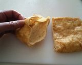 水菜と鶏肉入り♡もち巾着作り方5写真