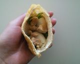 水菜と鶏肉入り♡もち巾着作り方7写真