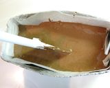 しっとりチョコカステラ作り方7写真