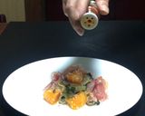 柿と生ハムのパスタ作り方23写真