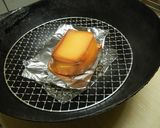 中華鍋で☆自家製スモークチーズ作り方8写真
