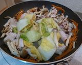 白菜漬と豆腐の炒め煮♪作り方3写真