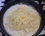 マッシュルームのクリームパスタ作り方7写真