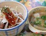 す飯でタコボウル（丼）作り方10写真