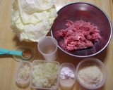 和風ロールキャベツ作り方1写真