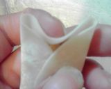 簡単☆お弁当用の餃子の包み方☆ミニ棒餃子作り方5写真