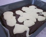 バレンタインにクリームチーズブラウニー作り方3写真