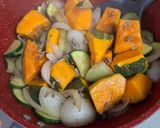かぼちゃと大豆とミンチの旨煮♪作り方3写真