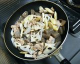 根菜とこんにゃくの胡麻炒め煮作り方7写真