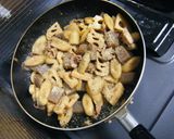 根菜とこんにゃくの胡麻炒め煮作り方9写真