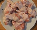 乾燥バジルでお手軽に＊鶏手羽元のグリル作り方1写真