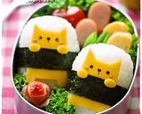 ねこ巻おにぎり＊キャラ弁作り方5写真