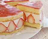 フレジェ風♪ホワイトチョコレートケーキ作り方22写真