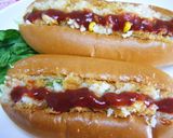 どこから食べてもコロッケパン♪作り方7写真