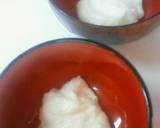 大和芋のすりおろしで◎ふわとろ♪味噌汁作り方1写真