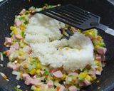 ❀カラフルチャーハン❀作り方4写真