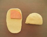 ぞうさんのハムチーズパン作り方5写真