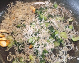 簡単★じゃこと野沢菜の和風パスタ作り方3写真