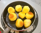 タコ無♪チーズ入♪じゃがいものたこ焼き風作り方10写真