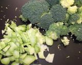 白だし de ブロッコリーの炊き込みご飯作り方2写真