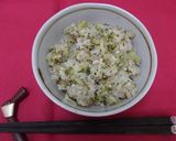白だし de ブロッコリーの炊き込みご飯作り方5写真