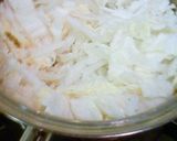 たっぷり白菜のコンソメスープ作り方1写真