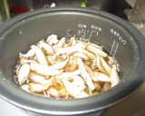 キノコとじゃこの炊き込みご飯作り方1写真