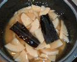 たけのことあさりの炊き込みごはん作り方5写真