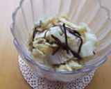 春きゃべつ✿塩昆布とごま油で♬♩♫作り方3写真