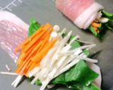野菜たっぷり肉ロール。作り方2写真