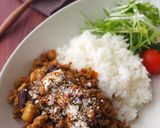 MIXビーンズ入りドライカレー作り方8写真