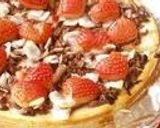 バレンタインにチョコっと焼き餅ピザ作り方3写真