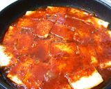 韓国　豆腐の辛煮　トゥブジョリム作り方4写真