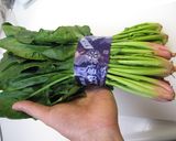 パワーアップ！ニンニクのほうれん草スープ作り方1写真