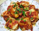 韓国　豆腐の辛煮　トゥブジョリム作り方5写真