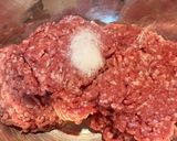 おもてなし主菜。かぼちゃサラダ肉料理ハンバーグ作り方3写真