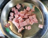 ザーサイ炒飯作り方2写真