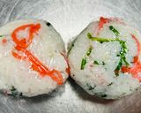 紅ショウガとちりめんじゃこの酢飯おにぎり作り方5写真