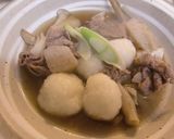 郷土料理のMIX鍋(芋煮&だまこ)作り方7写真