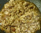 金欠丼（笑）＝豚もや丼作り方3写真