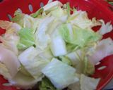 朝ごはん。ふわとろ白菜作り方1写真