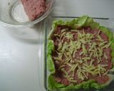 キャベツとひき肉のトマトミルフィーユ作り方5写真