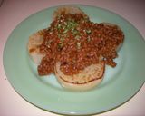 ☆ジューシー大根ステーキ☆味噌そぼろ作り方5写真